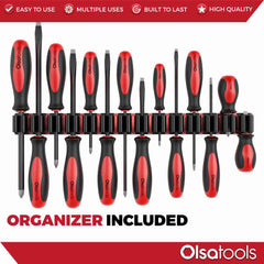 Screwdriver Set With Organizer