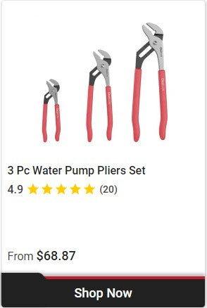 Professional Set of Water Pump Pliers