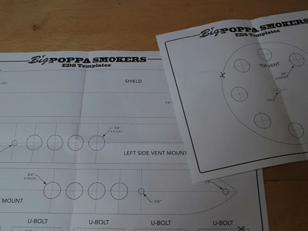 building instructions for the bbq smoker