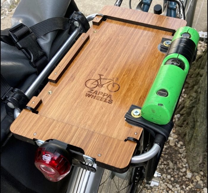 an eco friendly way to transport things on your bike with this cargo carrier