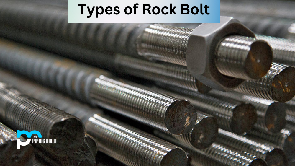 types of rock bolts